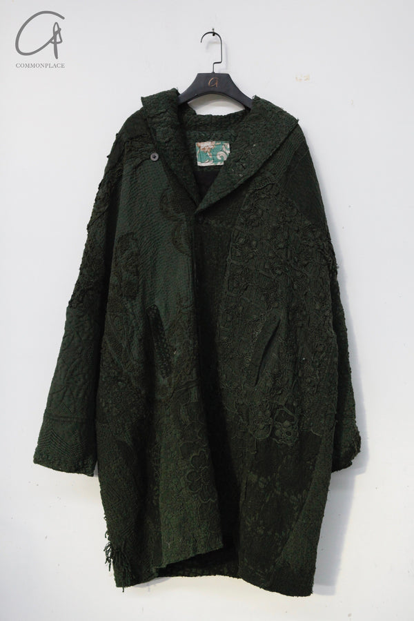 By Walid Orphan Series Adolph Jacket Coat 270031MW AW21 green